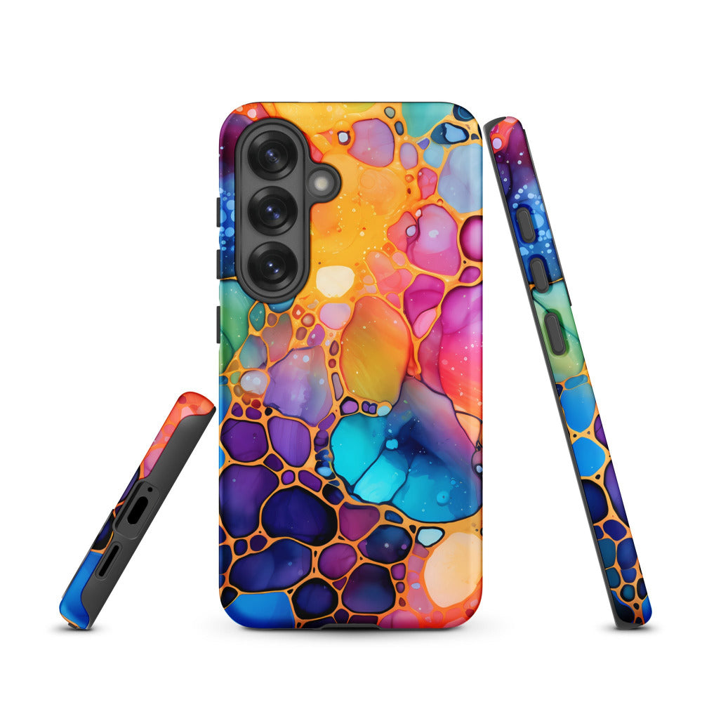 Liquid Crystals Samsung® Galaxy S25 Tough Case - https://ascensionemporium.net